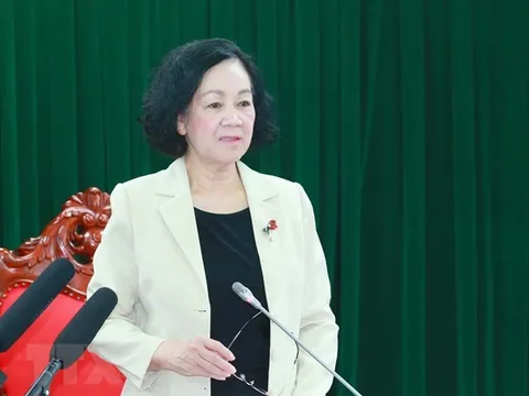 Thường trực Ban Bí thư làm việc với Ban Thường vụ Tỉnh ủy Hải Dương