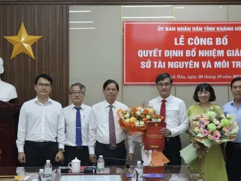 Ông Vũ Chí Hiếu làm Giám đốc Sở Tài nguyên và Môi trường tỉnh Khánh Hòa