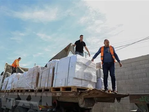 Liên hợp quốc kêu gọi đảm bảo hàng cứu trợ nhân đạo tới được Dải Gaza