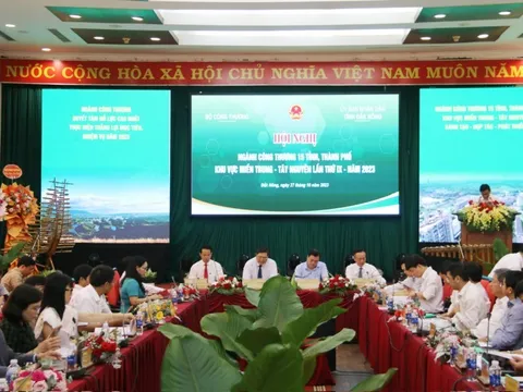 Khai mạc Hội nghị ngành Công Thương 15 tỉnh, thành phố miền Trung – Tây Nguyên lần thứ IX năm 2023.