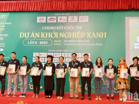 37 dự án tranh tài vòng chung kết Dự án khởi nghiệp xanh