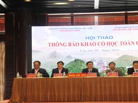 Hội thảo khoa học những phát hiện mới về khảo cổ học toàn quốc năm 2023