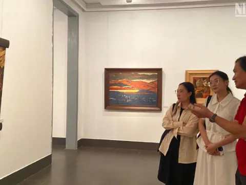 Quyện trong thế giới hội họa của Nguyễn Đình Tuyên