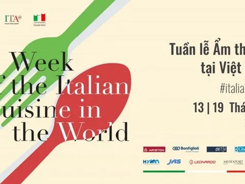 Nhiều hoạt động trong Tuần lễ Ẩm thực Italy năm 2023