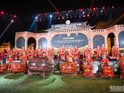 Khai mạc Festival bảo tồn và phát triển làng nghề Việt Nam năm 2023