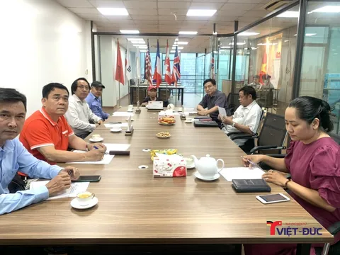 Họp Ban Kiểm tra Hội Doanh nghiệp nhỏ và vừa Việt - Đức
