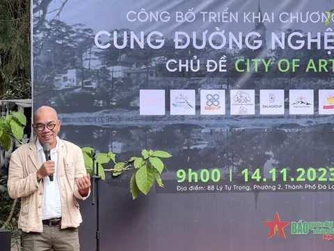 Công bố Dự án Cung đường nghệ thuật Đà Lạt 2023