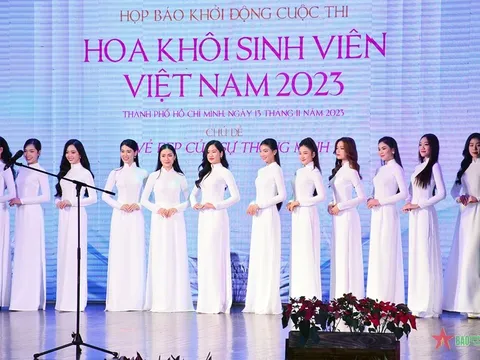 Cuộc thi Hoa khôi Sinh viên Việt Nam 2023 chủ đề “Vẻ đẹp của sự thông minh”