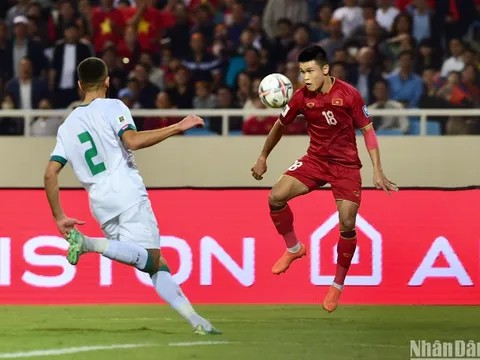 Việt Nam thua 0-1 Iraq ở phút bù giờ cuối cùng