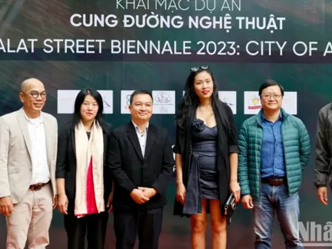 Khai mạc dự án “cung đường nghệ thuật” tại Đà Lạt