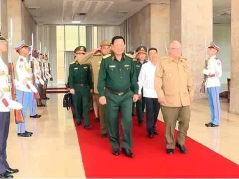 Việt Nam và Cuba tăng cường hợp tác về pháp luật quân sự, quốc phòng