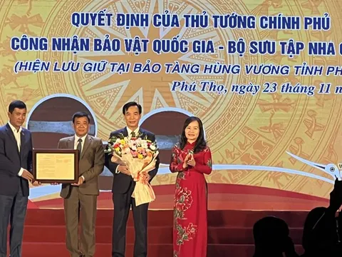 “Bộ sưu tập Nha chương” được công nhận là Bảo vật quốc gia