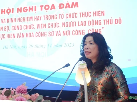 Thực hiện văn hóa công sở và nơi công cộng trên địa bàn Thủ đô