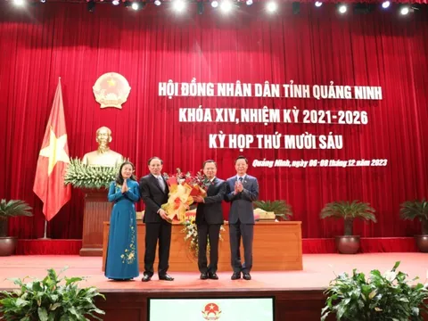 Ông Cao Tường Huy giữ chức Chủ tịch UBND tỉnh Quảng Ninh