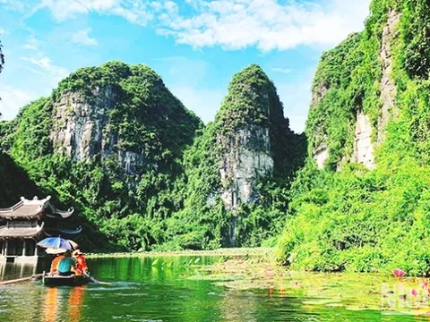 Danh thắng Tràng An thành sân khấu thực cảnh của Festival Ninh Bình - Tràng An