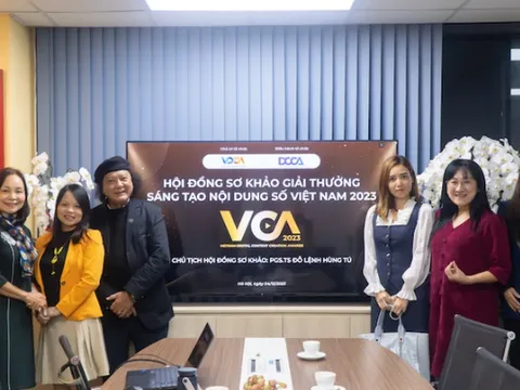 256 hồ sơ dự thi Giải thưởng Sáng tạo nội dung số Việt Nam năm 2023