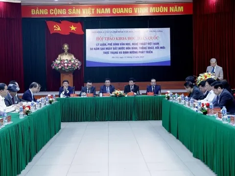 Hội thảo về lý luận phê bình văn học, nghệ thuật 50 năm sau ngày đất nước thống nhất