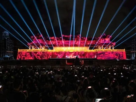 Thừa Thiên Huế: Huế by light - The live show, chương trình của tình hữu nghị Việt – Pháp