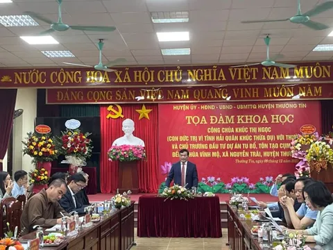 Thường Tín huy động các nguồn lực bảo tồn và phát huy di tích văn hóa, lịch sử