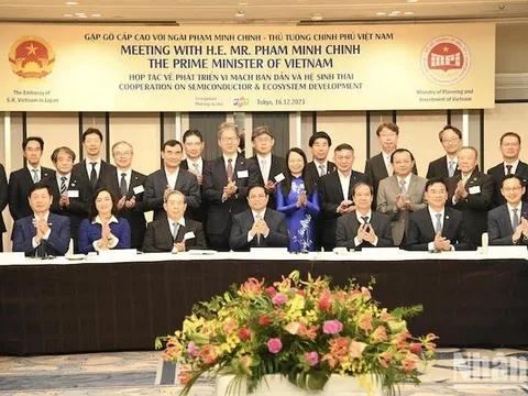 Mong các tập đoàn lớn của Nhật Bản hỗ trợ Việt Nam phát triển ngành công nghiệp vi mạch bán dẫn