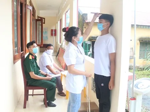 Quy định mới về khám sức khỏe nghĩa vụ quân sự