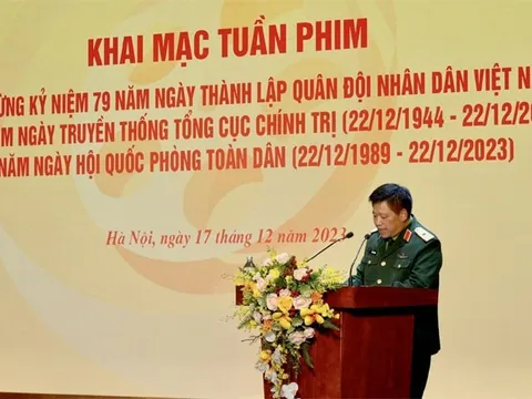 Khai mạc Tuần phim kỷ niệm Ngày thành lập Quân đội nhân dân Việt Nam
