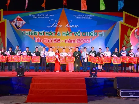 Khánh Hòa: Khai mạc Liên hoan “Chiến sĩ hát và hát về chiến sĩ” lần thứ 32