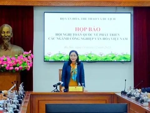 Ngày 24/12/2023: Hội nghị toàn quốc về phát triển các ngành công nghiệp văn hóa