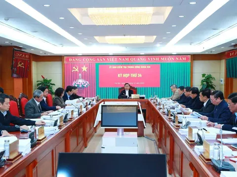 Ủy ban Kiểm tra Trung ương xem xét, kỷ luật một số tổ chức đảng, đảng viên