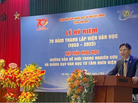 Nhiều dấu ấn nổi bật trong 70 năm thành lập Viện Văn học