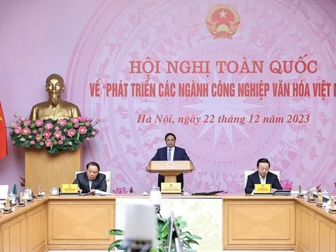 Thủ tướng Phạm Minh Chính: Không có giới hạn với không gian sáng tạo, phát triển công nghiệp văn hóa