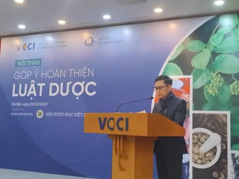 Chỉnh lý, hoàn thiện dự án Luật Dược phù hợp với thực tiễn kinh doanh của doanh nghiệp