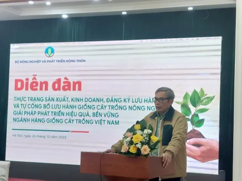 Thúc đẩy các chính sách phù hợp thực tiễn cho sản xuất, kinh doanh giống cây trồng