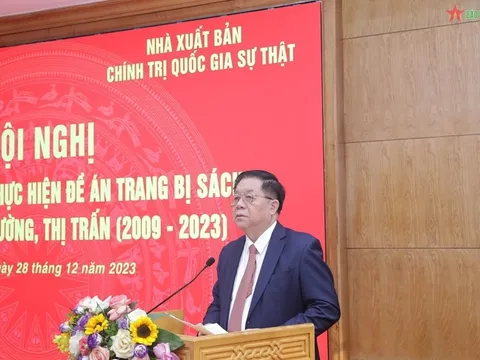 Tổng kết 15 năm thực hiện Đề án trang bị sách cho cơ sở xã, phường, thị trấn