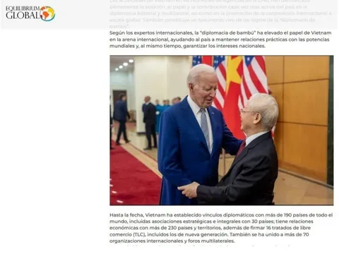 Báo chí Argentina ca ngợi thành tựu "Ngoại giao Cây tre” của Việt Nam