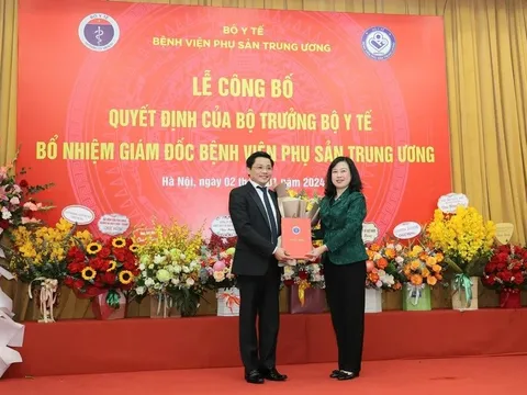 Giáo sư, Tiến sĩ Nguyễn Duy Ánh làm Giám đốc Bệnh viện Phụ sản Trung ương
