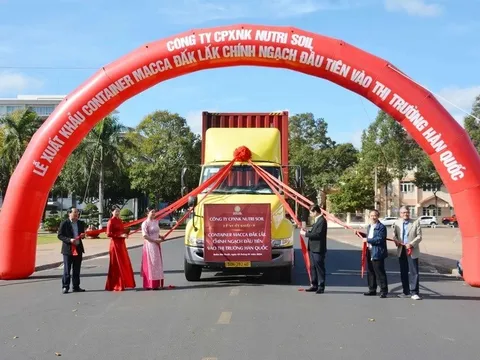 Đắk Lắk xuất khẩu container macca đầu tiên vào thị trường Hàn Quốc