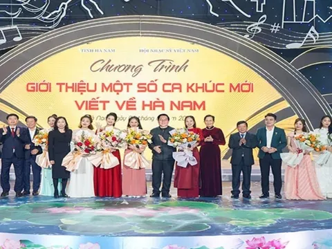Chương trình “Giới thiệu ca khúc mới viết về Hà Nam”