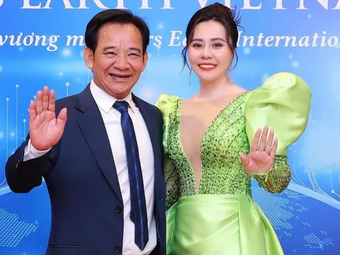 NSƯT Quang Tèo và Hoa hậu Phan Kim Oanh sắp công bố dự án phim mới