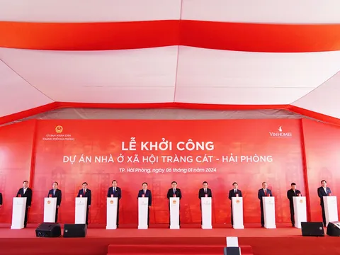 Hải Phòng khởi công dự án nhà ở xã hội Happy Home Tràng Cát 5.800 tỷ đồng