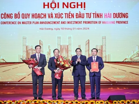 Thủ tướng: Kích hoạt mọi nguồn lực để thực hiện quy hoạch, tạo động lực mới phát triển Hải Dương