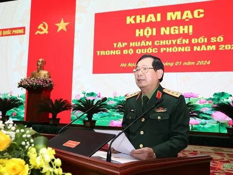 Khai mạc tập huấn chuyển đổi số trong Bộ Quốc phòng năm 2024