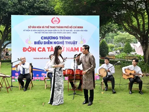 Nghệ thuật Đờn ca tài tử tỏa sáng tại Thành phố Hồ Chí Minh