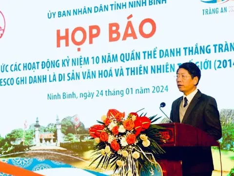 Nhiều hoạt động đặc sắc kỷ niệm 10 năm Tràng An được công nhận di sản thế giới