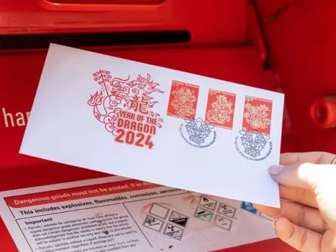 Bưu điện Australia phát hành bộ tem đặc biệt về Tết Nguyên Đán Giáp Thìn