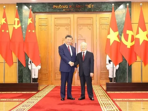 Tổng Bí thư của Việt Nam và Trung Quốc gửi Thư chúc mừng Năm mới Giáp Thìn