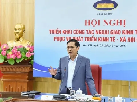 Triển khai công tác Ngoại giao kinh tế năm 2024 phục vụ phát triển kinh tế-xã hội