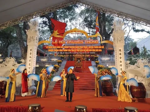 Khai mạc lễ hội và khánh thành công trình tu bổ, tôn tạo đền Núi Sưa