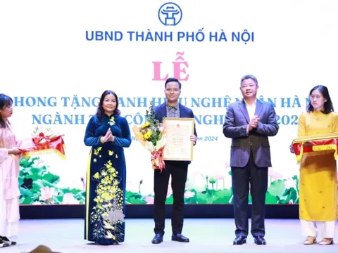 42 người được phong tặng Nghệ nhân Hà Nội