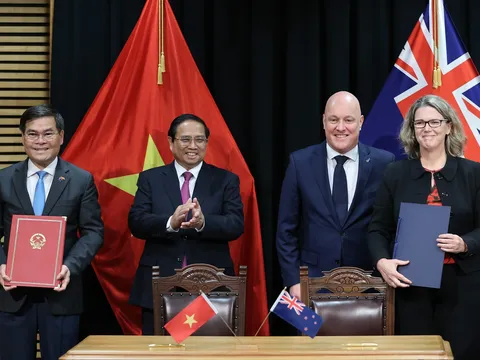 Cuộc hội đàm đặc biệt, rất thành công giữa hai Thủ tướng Việt Nam - New Zealand